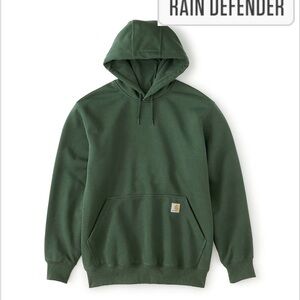 Forest Green Carhartt Rain Defender Loose Fit Hoodie XL